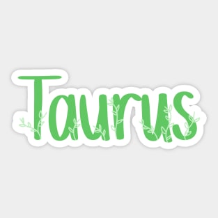 Taurus Sticker